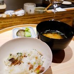 温石 - 鰯の土鍋ご飯　