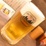 Chikuzenya - 生ビール・メガジョッキ（９８０円＋税）２０１９年５月