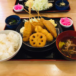 Kushikatsu Tanaka - 串カツ定食