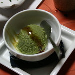 和食すがわら - 抹茶アイス。