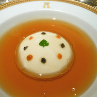 アピシウス - 雲丹とキャビアの野菜クリームムース　コンソメゼリー寄せ