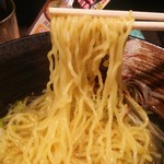 香氣　四川麺条 - 塩そばの　麵