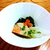 富久鮨 池袋西口店 - あん肝・くらげ・岩海苔