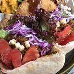 カメイノ食堂 - 上から見たピタコス