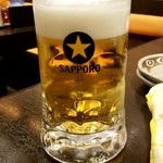 楽市楽座 - 中生ビール：560円税別