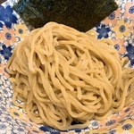Menya Minato - つけ麺の麺のアップ