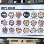 ガレリア - 外のメニューボード