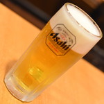 ベトナム料理 故郷レストラン - 故郷おつまみセット（９８０円＋税）の『生ビール』２０１９年６月