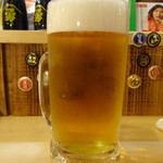 焼鳥ノ海王 - プレモル　男前ジョッキ　￥1200