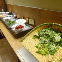 Trattoria VICINO - サラダバーの様子
