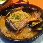 Chizu Marino - たっぷり魚介のトマトクリームペスカトーレ