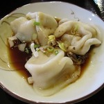 九龍 - 麻婆飯定食 の 水餃子