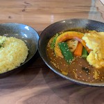 札幌スープカレー Sha−La–La - とろ玉チーズチキン＆ライス