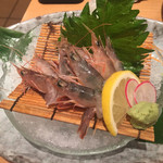 いわし屋 - 川海老の踊り食い       ちっちゃいけどプリプリ