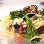 アルジェント - 菜の花と白子のスパゲッティ