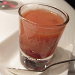 アルジェント - ピスタチオのブディーノ　苺のエスプーマ