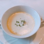 レストラン・バスク - 白かぶのスープ