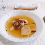レストラン・バスク - 魚介類のスープ