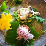 飴源 - 鰻の湯引き造り