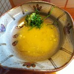 飴源 - 酢味噌に自家製柚子胡椒と