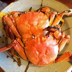 飴源 - 蟹の姿煮、雄雌一匹づつ