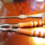 飴源 - 蟹スプーン、蟹ハサミ