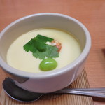 こいぶみ寿し - 熱々の茶わん蒸し(2019年6月)