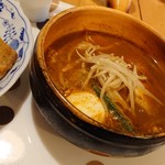 健康的カレー専門店 とら - パリパリ知床鶏カレー