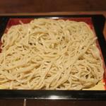 手打ち蕎麦 ほかげ - 鴨せいろ　ズームアップ