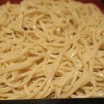 手打ち蕎麦 ほかげ - 鴨せいろ　ズームアップ