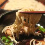 手打ち蕎麦 ほかげ - 鴨せいろ啜る