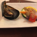 RISTORANTE REGA - ムール貝とバーニャカウダー