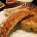 銀座 天龍 - 餃子のアップ