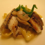 RISTORANTE IL NODO - タリアテッレ　サヨリ　貝　柚子