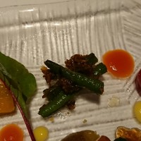 カントニーズ 燕 - 前菜 かぼちゃ、インゲン豆、トマト