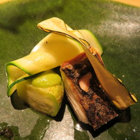 RISTORANTE IL NODO - 鰆とズッキーニ　野生のミント