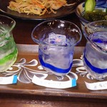 Okinawa Dainingu Na Chura - 琉球泡盛飲み比べ3種