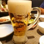 三代目網元 魚鮮水産 - 富士燦燦ビール 480円＋税