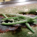 てんぷら　成生 - エンドウ豆の新芽