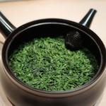 てんぷら　成生 - 二煎目の前にパシャリ