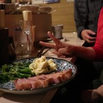 屋台中村 - ハムステーキ