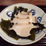 松川 - 鮑と生若布のしゃぶしゃぶ