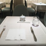 マイセン カフェ - テーブルセッティング