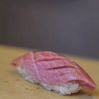 恵比寿 えんどう - 佐渡（さど）の鮪（しび）"中肥肉（ちゆうあぶ）"