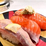 かっぱ寿司 - 三陸生サーモン三昧