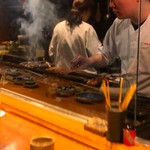 Yakitori Ogawa - 焼き場