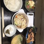 日本料理 千風 - 千風定食 温野菜と焼き魚