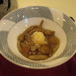 新ばし - なめこおろし。
