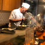 ヒヨク之トリ - 焼き場