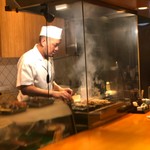 ヒヨク之トリ - 焼き場